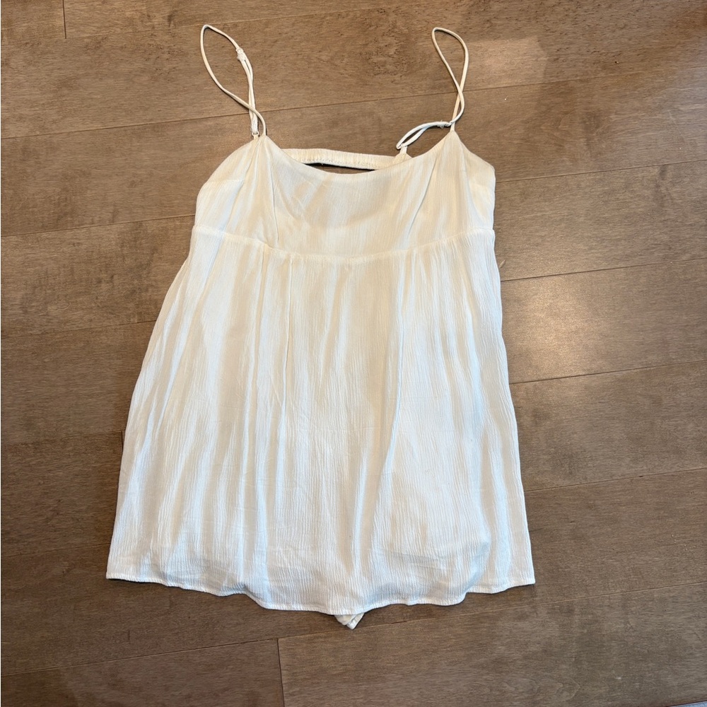 Garage women’s white romper dress
